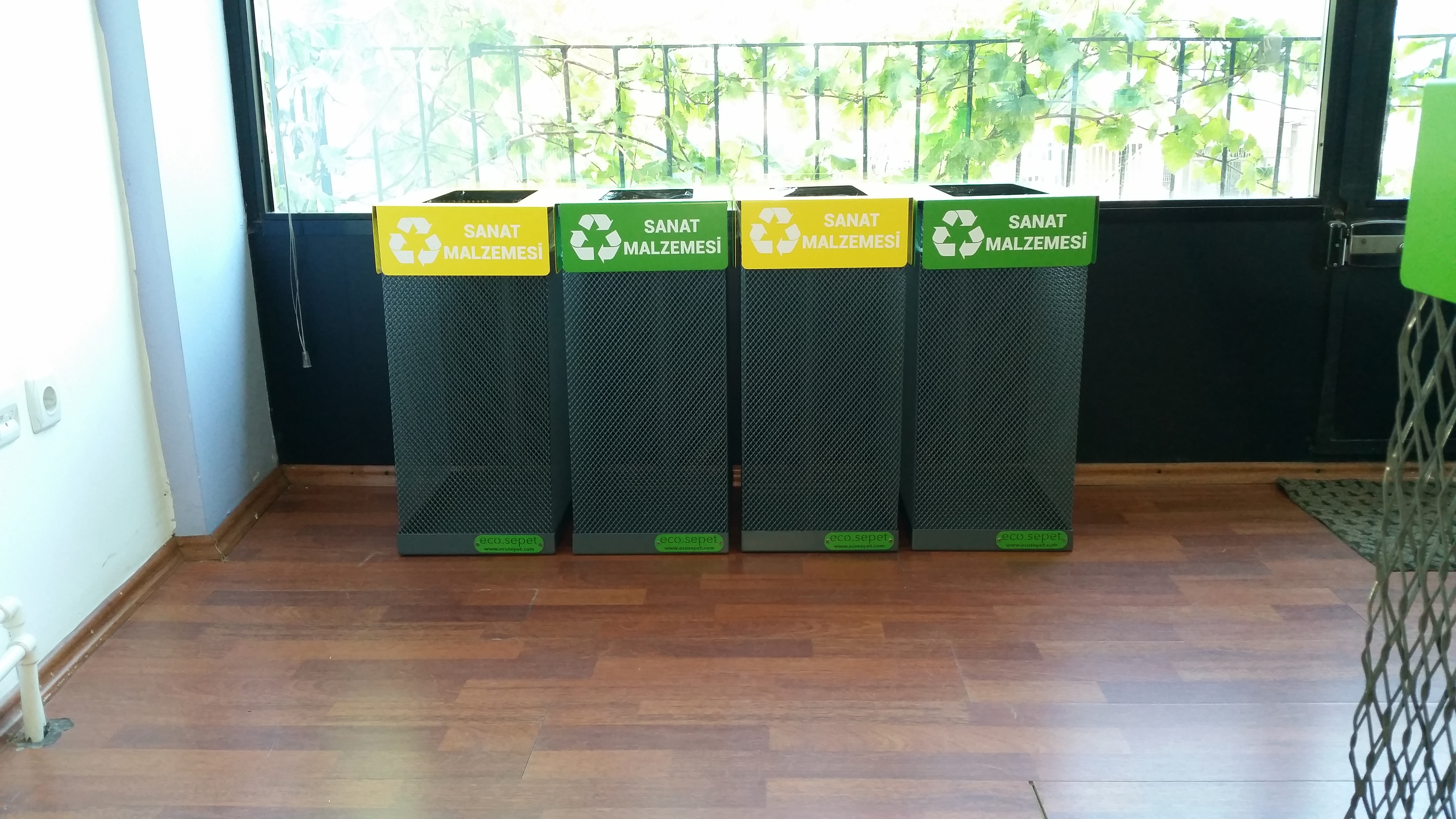 Özel Geri Dönüşüm Kutusu Boyama ‹ ACR Alüminyum